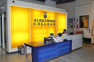 Courses in Alexander College