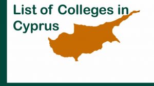list of colleges in cyprus