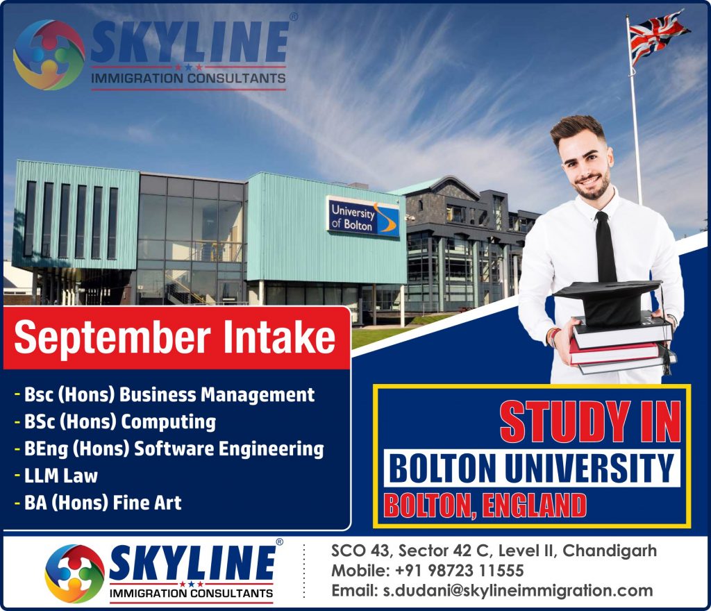 University of Bolton Course List